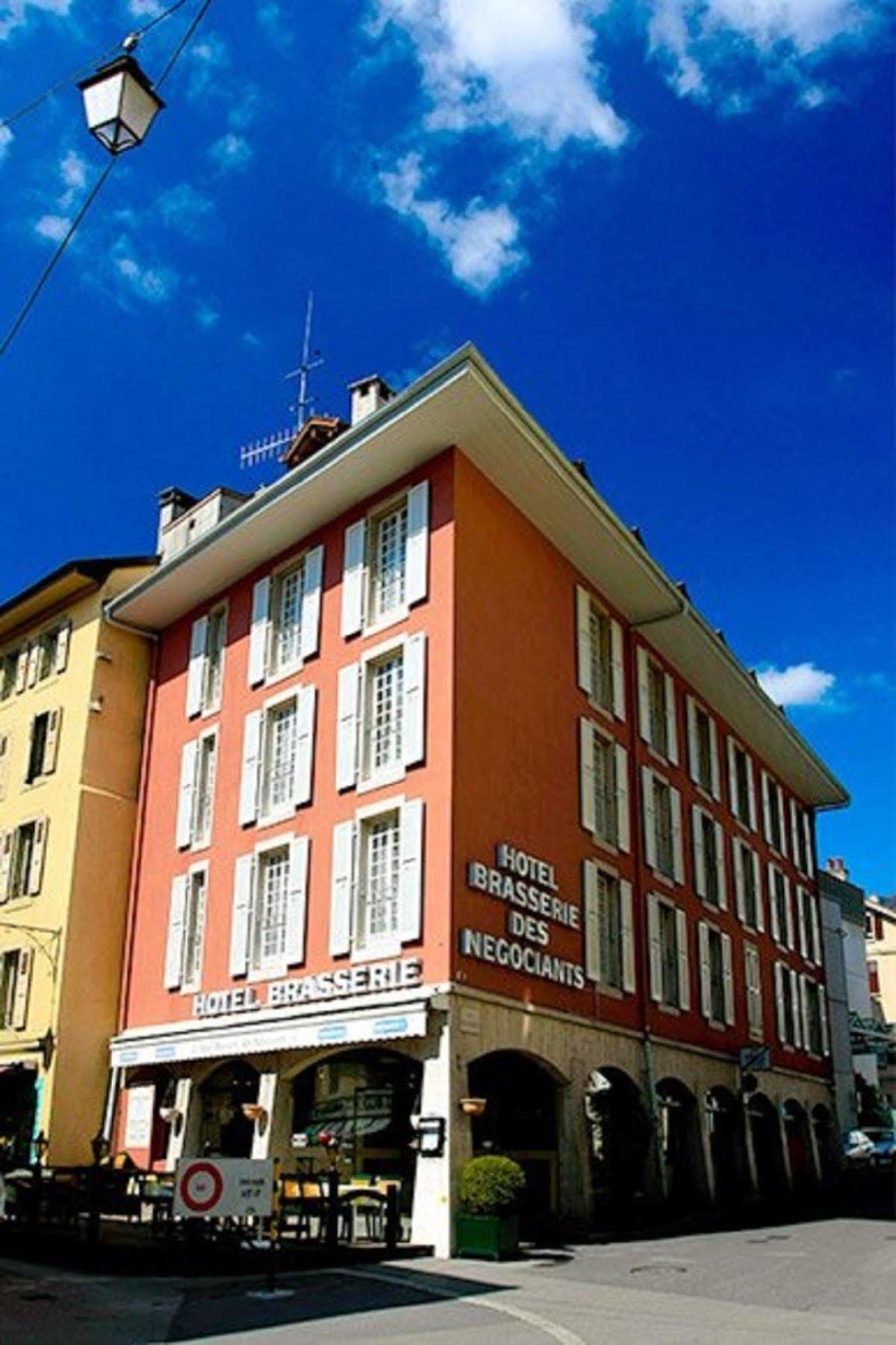 Les Negociants Hotel Vevey Buitenkant foto